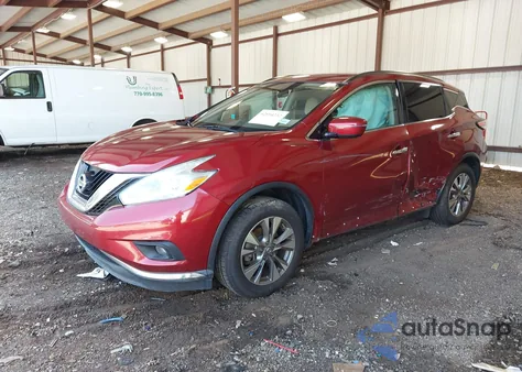2017 Nissan Murano Platinum/S/Sl/Sv from USA, damaged, VIN 5N1AZ2MG0HN109825